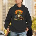 Outdoors Alligator Reading Book Unisex Hoodie