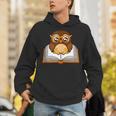 Owl Book Literature Book Reading Unisex Hoodie