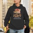 I Like To Party & By Party I Mean Read Books Reading Book Unisex Hoodie