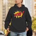 POW Comic Book Cartoon Pop Art Unisex Hoodie POW Comic Book Cartoon Pop Art Unisex Hoodie