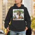 Raccoon Family Reading Around Treetop Home Books Adventure Unisex Hoodie