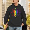 Rainbow Book With Stars And Moon Phases Gay Pride LGBT Unisex Hoodie Rainbow Book With Stars And Moon Phases Gay Pride LGBT Unisex Hoodie