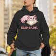 Read-A-Lotl Axolotl Books Reader Unisex Hoodie