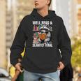 Well Read & Slightly Feral Raccoon Book Lover Graphic Unisex Hoodie Well Read & Slightly Feral Raccoon Book Lover Graphic Unisex Hoodie