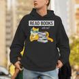 Read Books With Me Cat Lover Book Lover Librarian Reading Unisex Hoodie Read Books With Me Cat Lover Book Lover Librarian Reading Unisex Hoodie