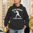 Read Books Throw Hooks Boxing Fighter Scholar Unisex Hoodie