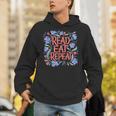 Read Eat Repeat Book Club Readers Book Lovers Unisex Hoodie