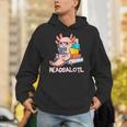 Readalotl a Kawaii Axolotl Reading a Book As Readsalotl Unisex Hoodie Readalotl a Kawaii Axolotl Reading a Book As Readsalotl Unisex Hoodie