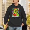 Readasaurus Reading Dinosaur Book Reader Bookworm Unisex Hoodie Readasaurus Reading Dinosaur Book Reader Bookworm Unisex Hoodie