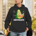 Reading Avocado Book School Librarian Abookado Unisex Hoodie
