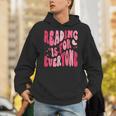 Reading Is For Everyone Books Lover Librarian Bookish Groovy Unisex Hoodie