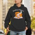 Reading Is Magical Book Lover & Axolotl Unisex Hoodie Reading Is Magical Book Lover & Axolotl Unisex Hoodie