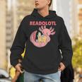 Readolotl An Axolotl That Read Many Books Axolotl Unisex Hoodie Readolotl An Axolotl That Read Many Books Axolotl Unisex Hoodie