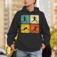 Retro Style Baseball Lover Playing Men Women Kids Baseball Unisex Hoodie