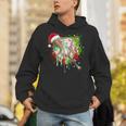 Santa Sports Ice Baseball Christmas Xmas Pajama Kid Men Boys Unisex Hoodie