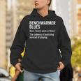 Sport Definition Baseball Soccer Benchwarmer Blues Unisex Hoodie