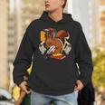 Squirrel Reading Book Cute Forest Animal Unisex Hoodie