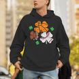 St Patricks Day Shamrock Basketball Baseball Men Boys Kids Unisex Hoodie