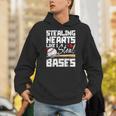 Stealing Hearts Like I Steal Bases Baseball Valentines Unisex Hoodie Stealing Hearts Like I Steal Bases Baseball Valentines Unisex Hoodie
