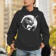 T-Rex Bookworm Book Reading Dinosaur Lover Unisex Hoodie