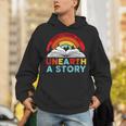 Unearth a Story Summer Reading 2026 Vintage Book Rainbow Unisex Hoodie Unearth a Story Summer Reading 2026 Vintage Book Rainbow Unisex Hoodie