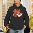 Valentines Baseball Basketball Football Heart Boy Men Unisex Hoodie Valentines Baseball Basketball Football Heart Boy Men Unisex Hoodie