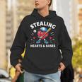 Valentines Day Baseball Stealing Hearts Bases Boys Kids Men Unisex Hoodie Valentines Day Baseball Stealing Hearts Bases Boys Kids Men Unisex Hoodie