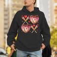 Valentines Day Drip Heart Baseball XOXO Boys Kids Men Sport Unisex Hoodie Valentines Day Drip Heart Baseball XOXO Boys Kids Men Sport Unisex Hoodie