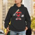 Valentines Day Heart Baseball Player Sports Boys Kids Men Unisex Hoodie
