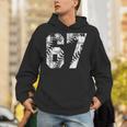 Vintage Baseball Number 67 Jersey Player Uniform Unisex Hoodie