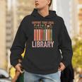 Vintage Support Your Local Library Book Readers Lovers Unisex Hoodie
