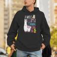 A Whole Llama Learning Going On Book Reading School Llama Unisex Hoodie A Whole Llama Learning Going On Book Reading School Llama Unisex Hoodie