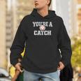 You'Re A Catch Baseball Pun Heart Kids Boys Valentines Unisex Hoodie You'Re A Catch Baseball Pun Heart Kids Boys Valentines Unisex Hoodie