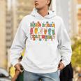 ASL American Sign Language Reads Books Stays Weird Unisex Hoodie