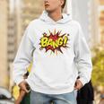 BANG Pop Art Comic Book Speech Bubbles Street Graffiti Art Unisex Hoodie
