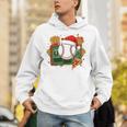 Baseball Christmas Scoreboard Celebration Premium Tri-Blend Unisex Hoodie