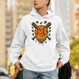Baseball Drip Ice Cream Dripping Blaze Hunter Orange Camo Unisex Hoodie Baseball Drip Ice Cream Dripping Blaze Hunter Orange Camo Unisex Hoodie