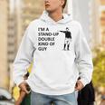 Baseball Pun Saying I'm a Stand Up Double Type Of Guy Unisex Hoodie Baseball Pun Saying I'm a Stand Up Double Type Of Guy Unisex Hoodie