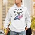 This Is My Book Character Costume Pigeon Kids Reading Unisex Hoodie