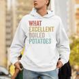 Book Lover Austen Literature What Excellent Boiled Potatoes Unisex Hoodie