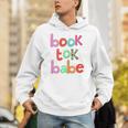 Book Tok Babe Bookish Woman Loves To Read Reading Novels Unisex Hoodie