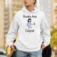 Books And Coffee Girl Unisex Hoodie