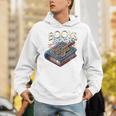 Books Rock Rock'n Roll Science Of Reading Teachers Guitar Unisex Hoodie
