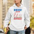 Bruh It's My 2nd Birthday Boy Baseball Themed Party Unisex Hoodie Bruh It's My 2nd Birthday Boy Baseball Themed Party Unisex Hoodie