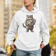 Cat Book Lover Reading Men Women Kids Unisex Hoodie