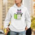 Cats And Books Happiness Cartoon Cat Pun For Women Unisex Hoodie Cats And Books Happiness Cartoon Cat Pun For Women Unisex Hoodie