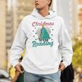 Christmas Is For Reading Books Christmas Tree Books Unisex Hoodie