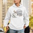 Coffee And Books Lover Bookworm Reading Library Fan Unisex Hoodie