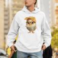 Cute Chick Reading Book Bandana Premium Tri-Blend Unisex Hoodie