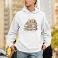 Easily Distracted By Books And Cats Unisex Hoodie Easily Distracted By Books And Cats Unisex Hoodie